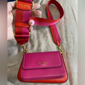Kate Spade Colorblock Double Up Crossbody Bag NWT